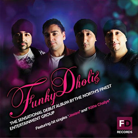 Funky Dholis - Single Cover